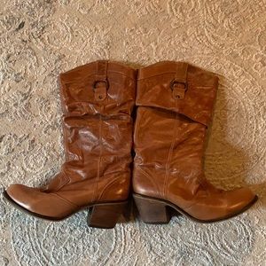 Steve Madden leather boots